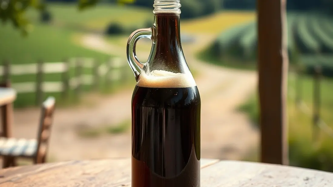Bières artisanales sur une table en bois