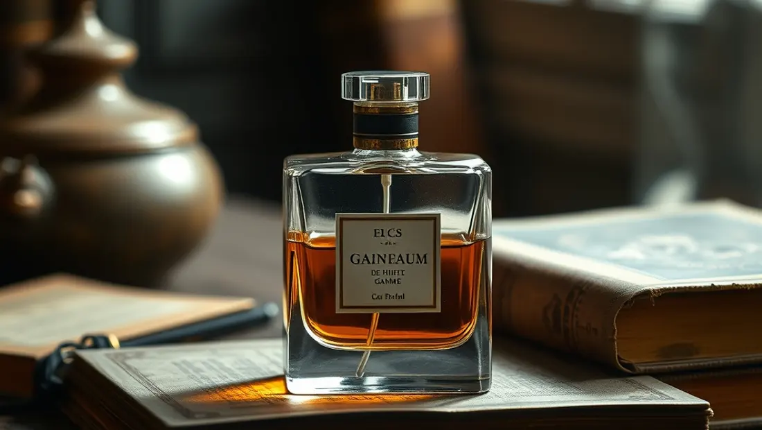 Flacon de parfum de luxe