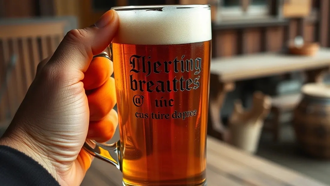 Verre personnalisé avec des lettres gravées