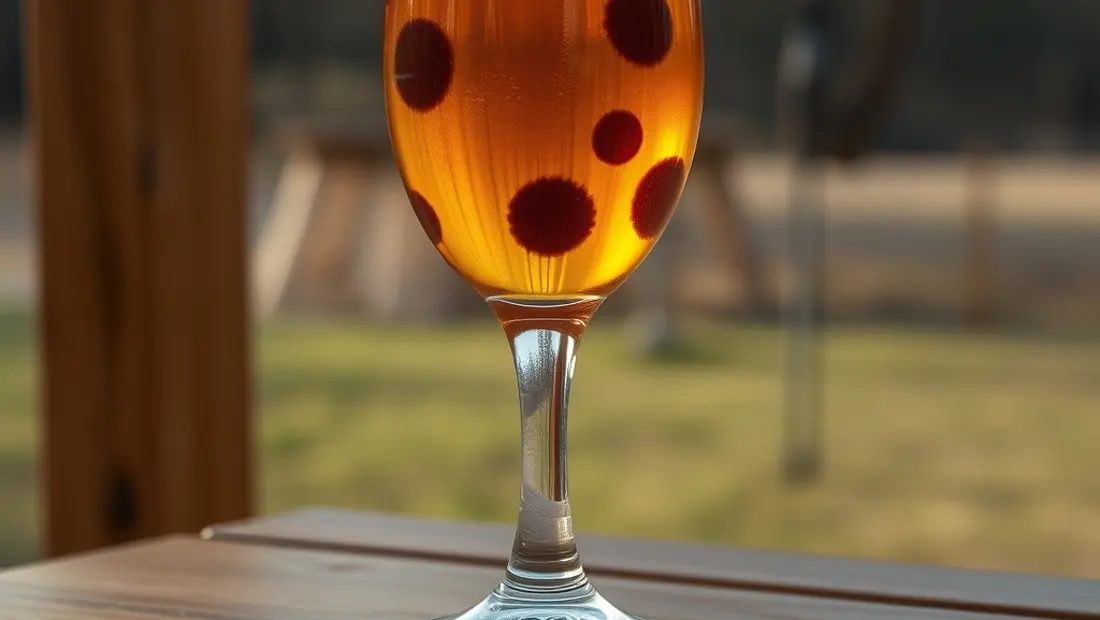 Verre personnalisé avec des motifs de cuir