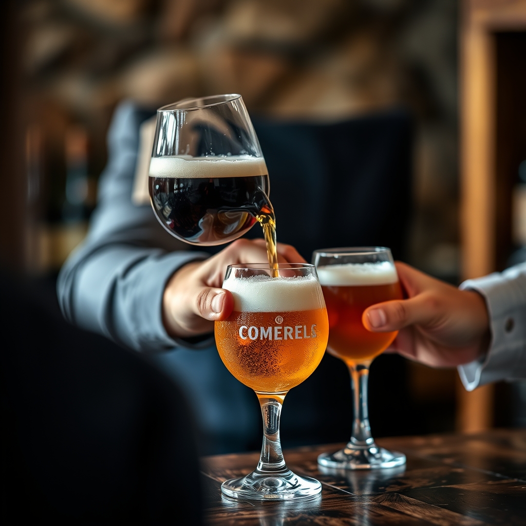 Les techniques de service pour une expérience unique — Comment servir une bière artisanale